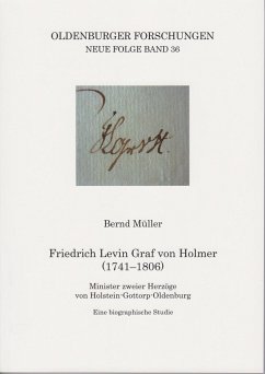 Cover Friedrich Levin Graf von Holmer (1741-1806)