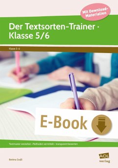 Der Textsorten-Trainer - Klasse 5/6 (eBook, PDF) - Graßl, Bettina