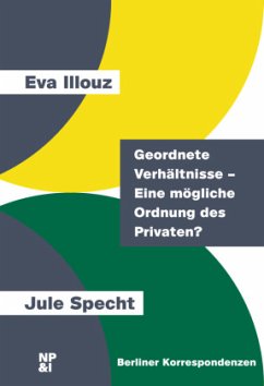 Geordnete Verhältnisse - Eine mögliche Ordnung des Privaten - Illouz, Eva;Specht, Jule