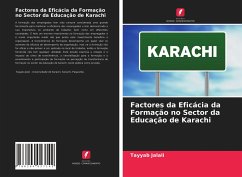 Factores da Eficácia da Formação no Sector da Educação de Karachi - Jalali, Tayyab