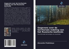 Gegevens over de territoriale indeling van het Russische bosfonds - Podolskaya, Alexandra