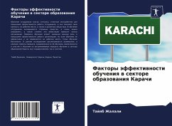 Faktory äffektiwnosti obucheniq w sektore obrazowaniq Karachi - Zhalali, Tajqb