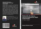 Materiale di ricerca nelcoinvolgimento degli stakeholder