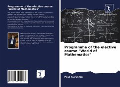 Programme of the elective course 