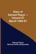 Diary Of Samuel Pepys - Volume 51 - Bild 1