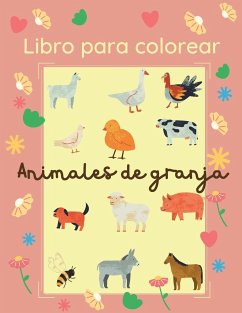 Libro para colorear Animales de granja - Vraja, Ana