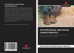 PSYCHOLOGICAL AND SOCIAL CHARACTERISTICS - Segovia Ramírez, Alma María Soledad