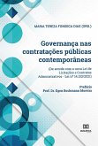 Governança nas contratações públicas contemporâneas (eBook, ePUB)