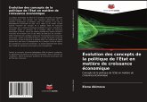 Évolution des concepts de la politique de l'État en matière de croissance économique