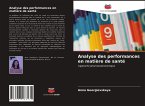 Analyse des performances en matière de santé