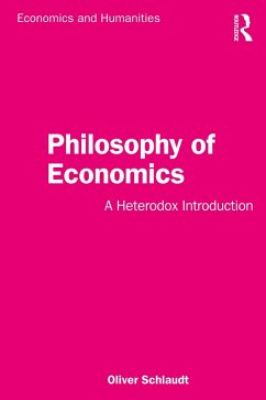 Philosophy of Economics (eBook, ePUB) - Schlaudt, Oliver