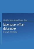 Mössbauer Effect Data Index (eBook, PDF)