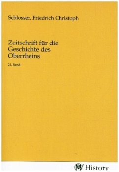 Cover Zeitschrift für die Geschichte des Oberrheins