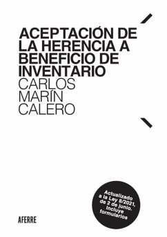 Aceptación de la herencia a beneficio de inventario (eBook, ePUB) - Marín Calero, Carlos