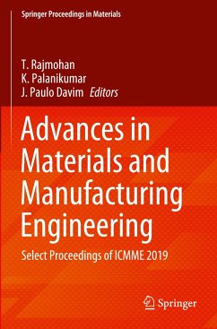 Advances in Materials and Manufacturing Engineering