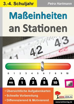 Maßeinheiten an Stationen / Klasse 3-4 - Hartmann, Petra