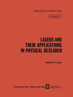 Cover Lasers and Their Applications in Physical Research (eBook, PDF)