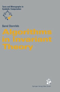 Algorithms in Invariant Theory (eBook, PDF) - Sturmfels, Bernd