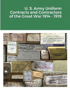 U. S. Army Uniform Contracts and Contractors of the Great War 1914 - 1919 - Lemons, Charles