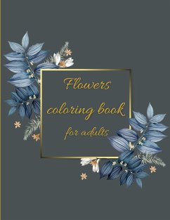 Flowers coloring book - McJamie, Rex