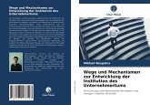 Wege und Mechanismen zur Entwicklung der Institution des Unternehmertums