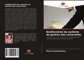 Amélioration du système de gestion des universités