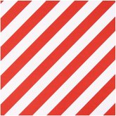 Geschenkpapier Streifen, rot/weiß, FSC MIX