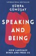 Speaking and Being (eBook, ePUB) - Bild 1
