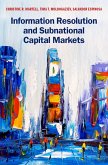 Information Resolution and Subnational Capital Markets (eBook, ePUB)