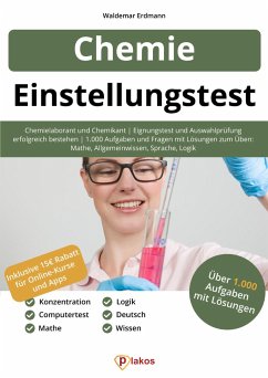 Einstellungstest Chemie - Erdmann, Waldemar