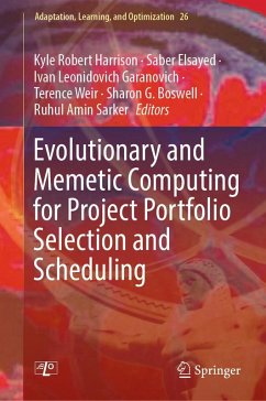 Cover Evolutionary and Memetic Computing for Project Portfolio Selection and Scheduling