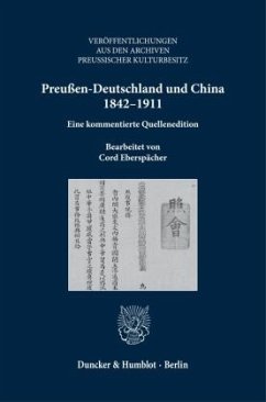 Cover Preußen-Deutschland und China 1842-1911.