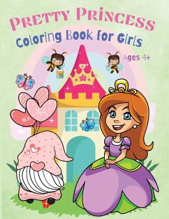 Pretty Princess Coloring Book for Kids - Wilrose, Philippa