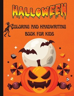Halloween Coloring and Handwriting Book for Kids - Thrasher, Maxwell