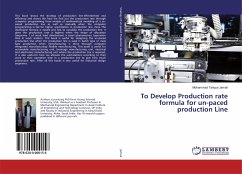 To Develop Production rate formula for un-paced production Line - Jamali, Mohammad Tarique