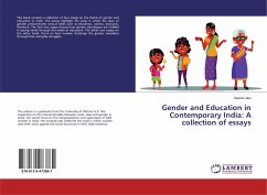 Gender and Education in Contemporary India: A collection of essays - Jain, Sanchi