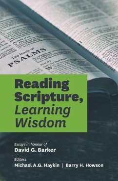 Reading Scripture, Learning Wisdom