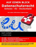 AUF EINEN BLICK Datenschutzrecht: Schweiz - EU - Deutschland (eBook, ePUB)