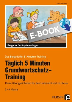 Tägl. 5 Min. Grundwortschatz-Training - 3./4. Kl. (eBook, PDF) - Jebautzke, Kirstin