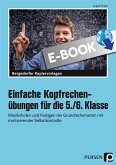 Einfache Kopfrechenübungen für die 5./6. Klasse (eBook, PDF)