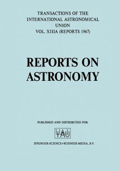 Cover Reports on Astronomy/Proceedings of the Thirteenth General Assembly Prague 1967 (eBook, PDF)