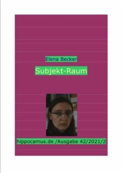 Subjekt-Raum - Hagl-Becker, Elena Maria