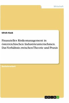 Finanzielles Risikomanagement in österreichischen Industrieunternehmen. Das Verhältnis zwischen Theorie und Praxis