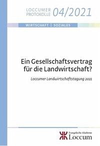 Ein Gesellschaftsvertrag für die Landwirtschaft - Lange, Joachim