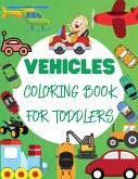 Vehicles Coloring Book For Toddler