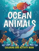 Ocean Animals Coloring and Activity Book