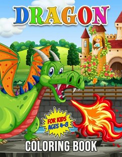 Dragon Coloring Book for Kids Ages 4-8 - Werner, Leah