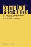 Kritik und Post-Kritik (eBook, PDF)