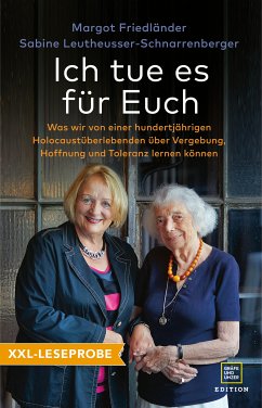 XXL-Leseprobe: Ich tue es für Euch (eBook, ePUB) - Friedländer, Margot; Leutheusser-Schnarrenberger, Sabine