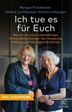 XXL-Leseprobe: Ich tue es für Euch (eBook, ePUB) - Friedländer, Margot; Leutheusser-Schnarrenberger, Sabine